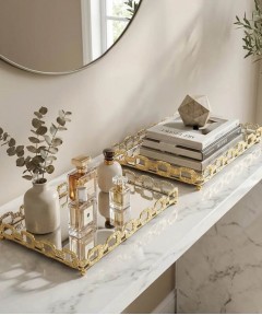 ZEYVE NEW MODEL 2-PIECE RECTANGULAR TRAY 20*30-26*36cm